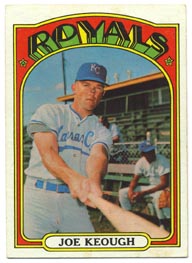 1972 Topps Baseball Cards      133     Joe Keough